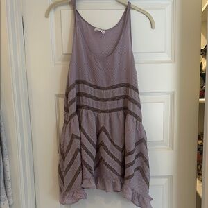 Purple Sleeveless Dress